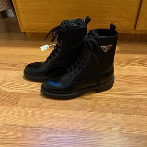 Prada Calzature Donna Nero Boots